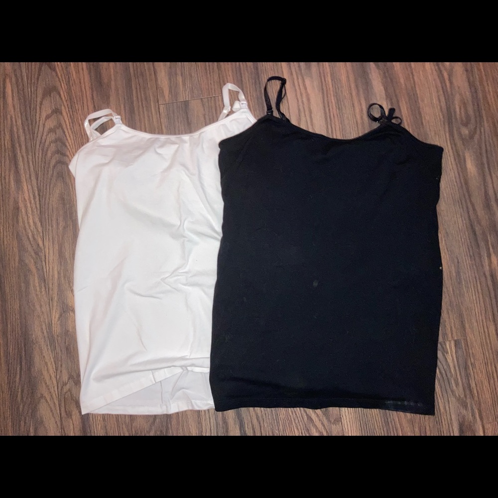 Motherhood maternity nursing tank tops - Large